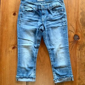 BKE denim capris